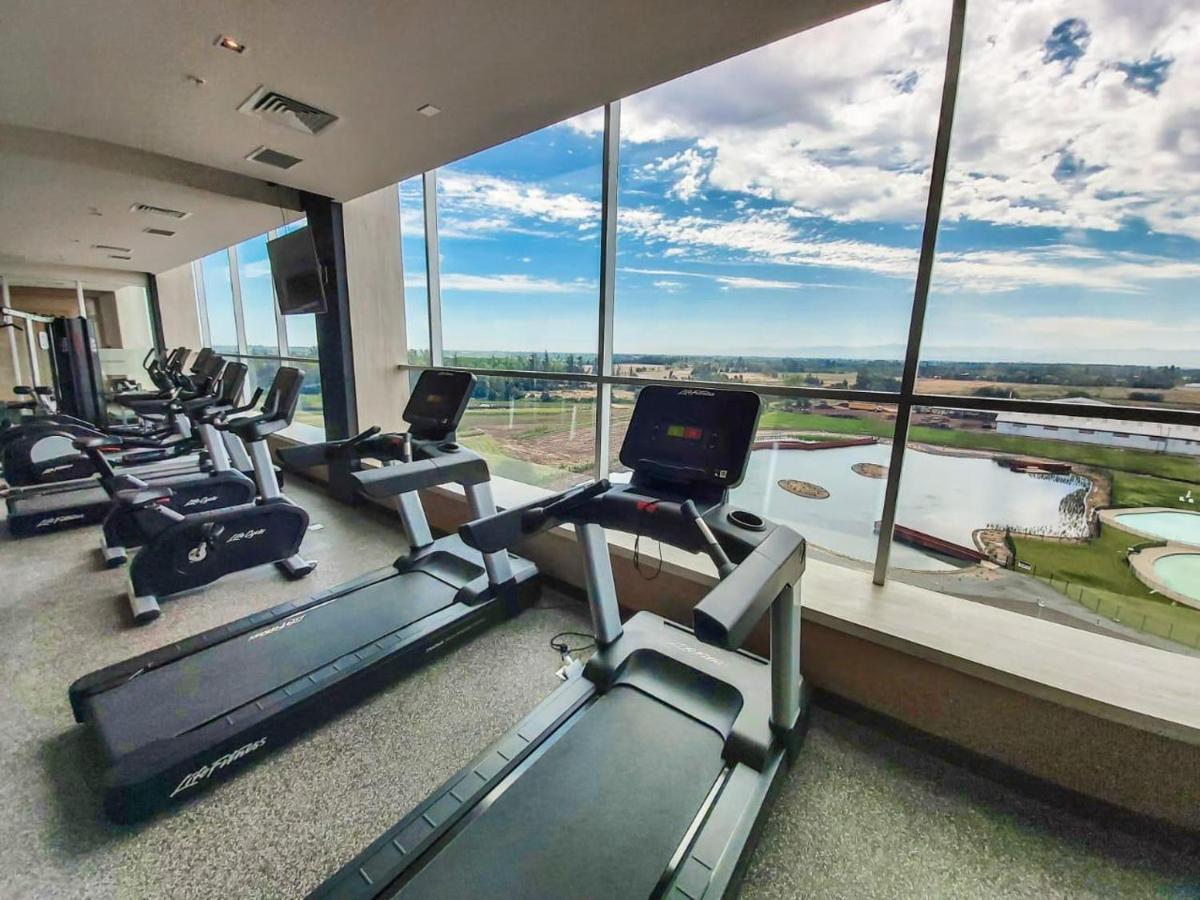 Mds Hotel Chillán Exterior foto The gym at the 2018 Commonwealth Games Athletes' Village